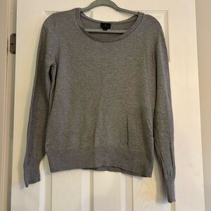 Worthington Gray Crew Neck Sweater